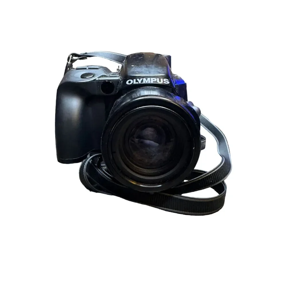 Vtg Olympus iS-1 Quartzgate Camera Black Autofocus 35mm Film35-135mm Lens Tested